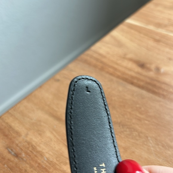 The Row 2.5cm Soft Box Classic Leather Belt